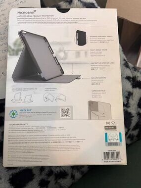 Speck Balance Folio Case for iPad 10.2 Inch (2019-2021) - Drop & Camera Prot